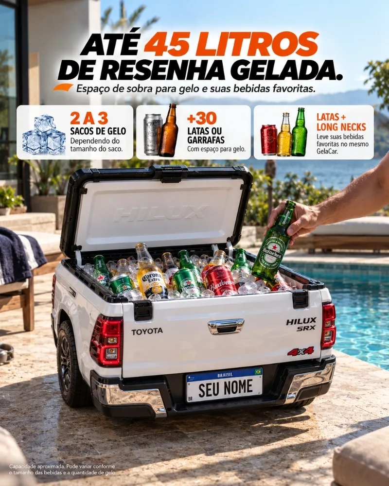 GelaCar – Cooler dos Apaixonados por Carros & Churrasco